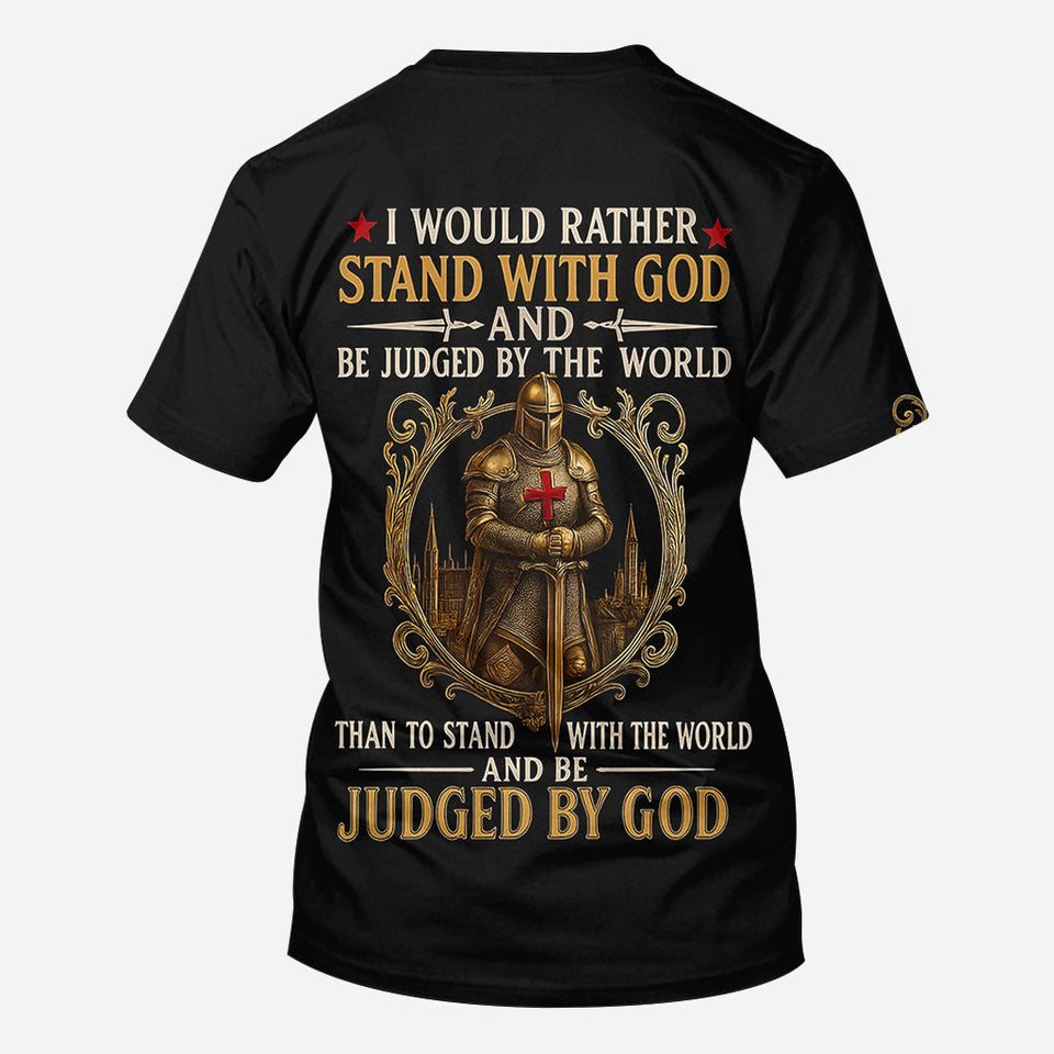 Stand With God - Personalized Christian All Over Shirt