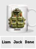 Fishing Vest - Personalized Fishing Mug