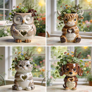 Custom Any Animal - Personalized Dog Acrylic Pot