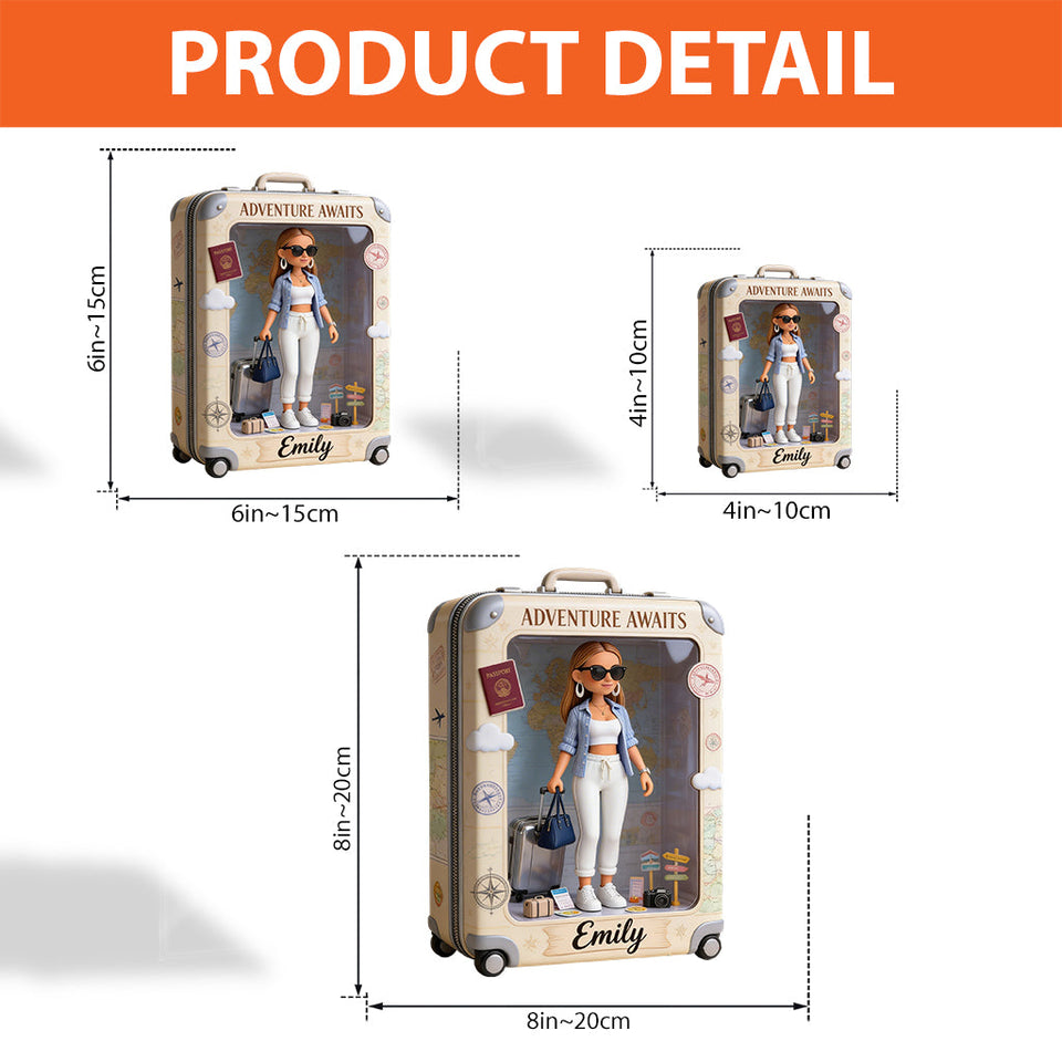 Custom Any Photo - Personalized Travelling Custom Shaped Acrylic Plaque