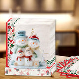 Merry Christmas - Personalized Family Paper Towel Holder