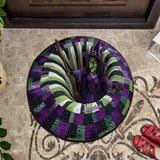 Witch House Decor - Personalized Witch Shaped Doormat/ Rug