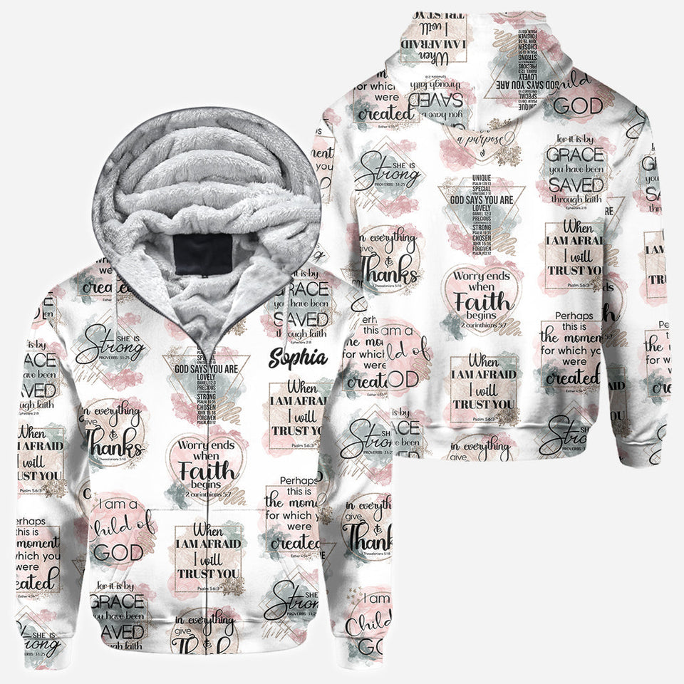 I'm A Child Of God - Personalized Christian All Over Shirt