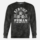 Service Human Do Not Pet - Personalized Dog All Over Shirt