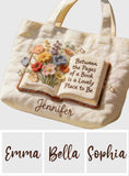 Custom Any Photo - Personalized Book Quilted Tote Bag