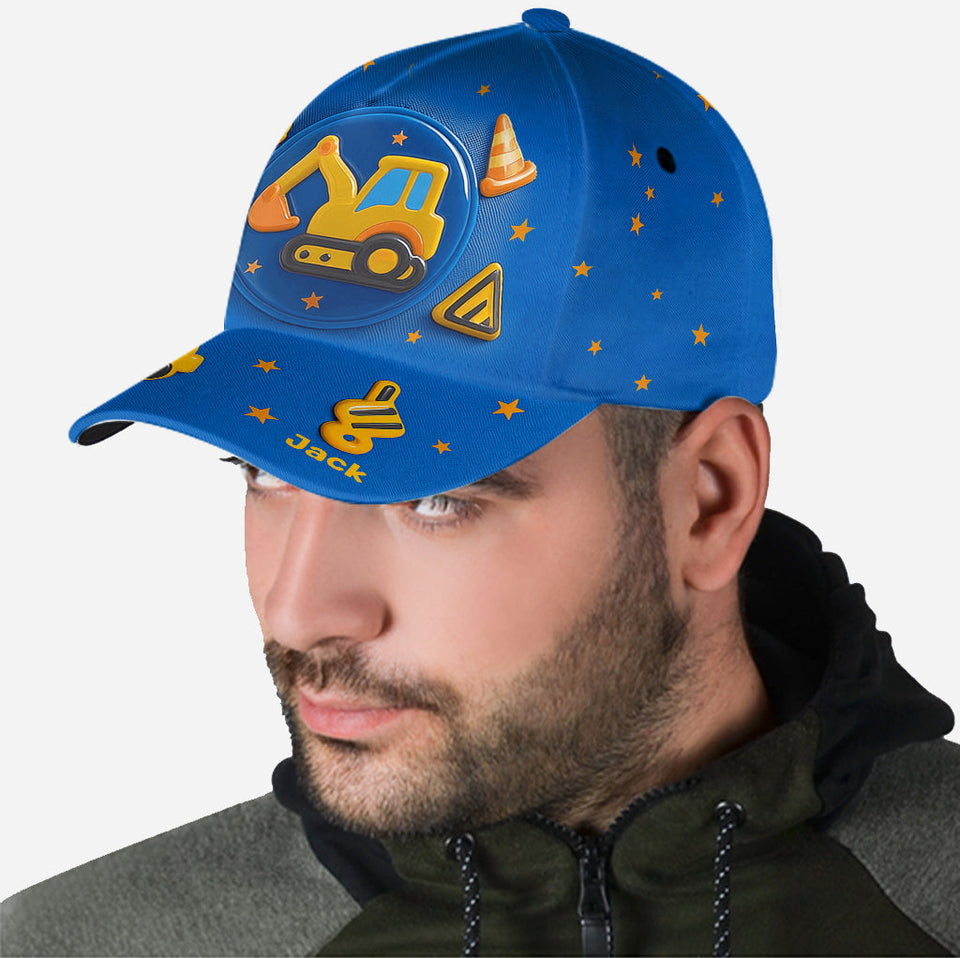 Unicorn, Mermaid, Truck, Dinosaur Kid - Personalized Kid Classic Cap