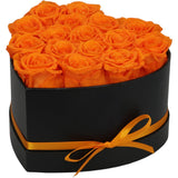 16 Roses Flower Forever Heart Shape Box