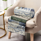 Just A Girl Who Loves Books - Personalized Book Blanket