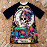 The Sewciopath - Personalized Sewing Sleep T-shirt Dress