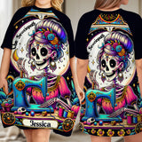 The Sewciopath - Personalized Sewing Sleep T-shirt Dress
