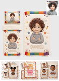 Colored Pencils - Personalized Kid Nap Mat