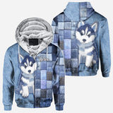 Love Siberian Husky - Personalized Dog All Over Shirt
