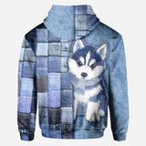 Love Siberian Husky - Personalized Dog All Over Shirt