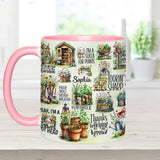 Life Is Better At The Garden - Personalized Gardening Accent Mug
