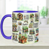 Life Is Better At The Garden - Personalized Gardening Accent Mug