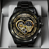 I Love You - Personalized Couple Hand Watch
