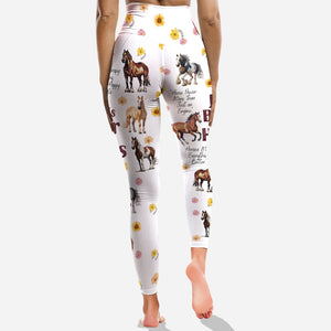 Life Is Better With Horses - Personalized Horse Hoodie and Leggings