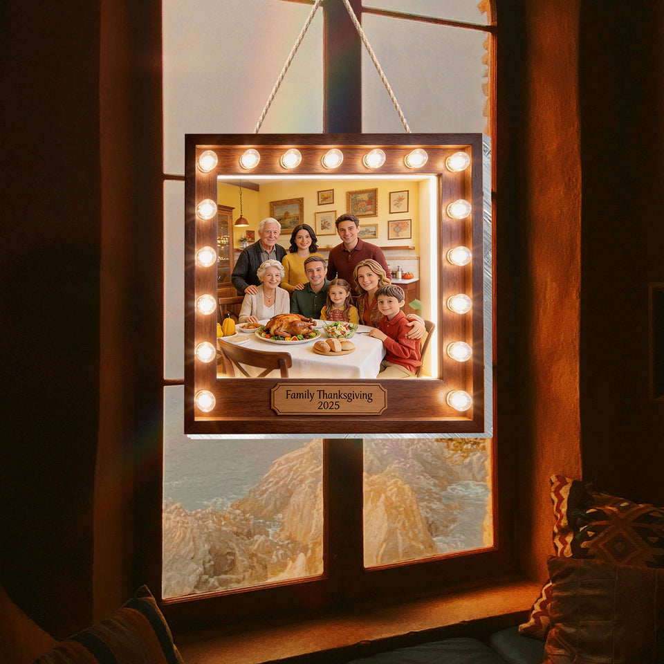 Custom From Any Photo - Personalized Family LED Light Acrylic Sign