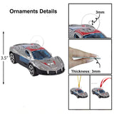Christmas Vehicle - Personalized Kid Folded Advent Calendar With Ornaments