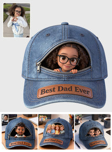 Custom Any Photo - Personalized Father Classic Cap