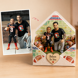 A Letter Of Me To You - Personalized Family Custom Shaped Acrylic Plaque