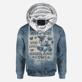 Just A Girl Who Loves Highland Cows - Personalized Highland Cow All Over Shirt