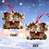 You & Me We Got This - Personalized Highland Cow Ornament