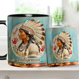Indigenous - Personalized American Indian Accent Mug & Coaster