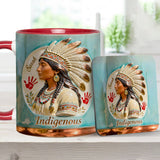 Indigenous - Personalized American Indian Accent Mug & Coaster
