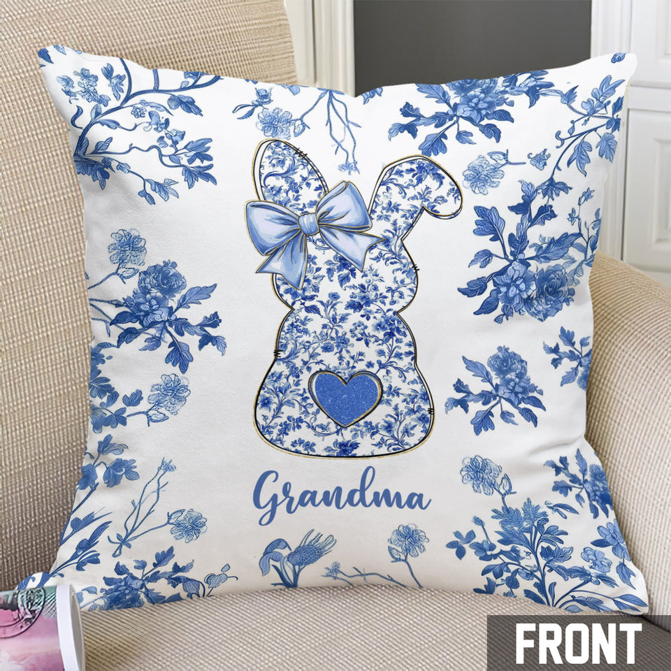 Grandma's Peeps - Personalized Grandma Throw Pillow