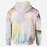 Colorful Butterflies - Personalized Butterfly Hoodie and Leggings