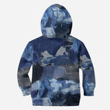 Denim Skull - Personalized Skull Hoodie and Leggings