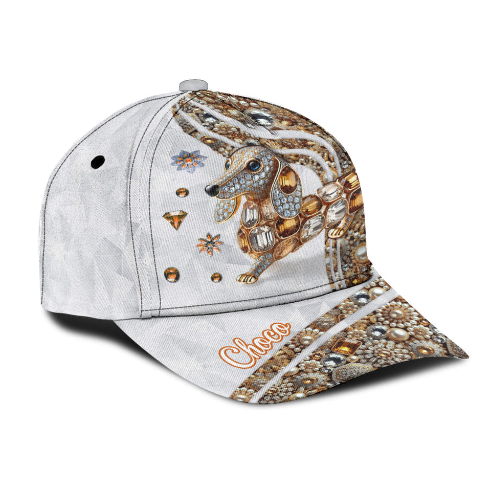 Love Dachshund - Personalized Dog Classic Cap