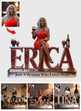 Custom Any Photo - Personalized Wine Custom Shaped Acrylic Plaque