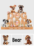 Dog Mom - Personalized Dog Custom Shaped Acrylic Plaque