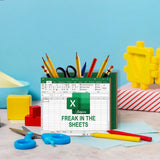 Freak In The Sheets - Personalized Colleague Wooden Pen Holder