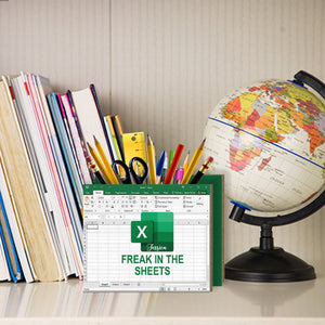 Freak In The Sheets - Personalized Colleague Wooden Pen Holder