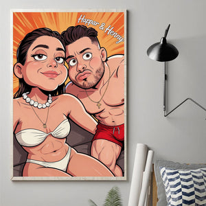 Custom Any Photo - Personalized Couple Canvas And Poster