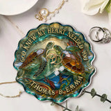 Turtle Couple - Personalized Turtle Catch-All Tray