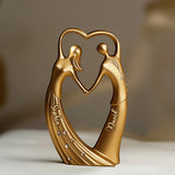 Together Forever - Personalized Couple Custom Shaped Acrylic Plaque
