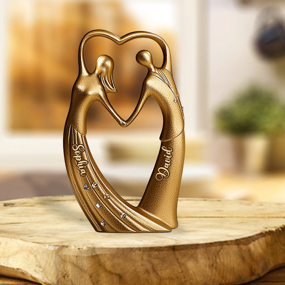 Together Forever - Personalized Couple Custom Shaped Acrylic Plaque