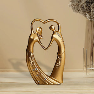 Together Forever - Personalized Couple Custom Shaped Acrylic Plaque