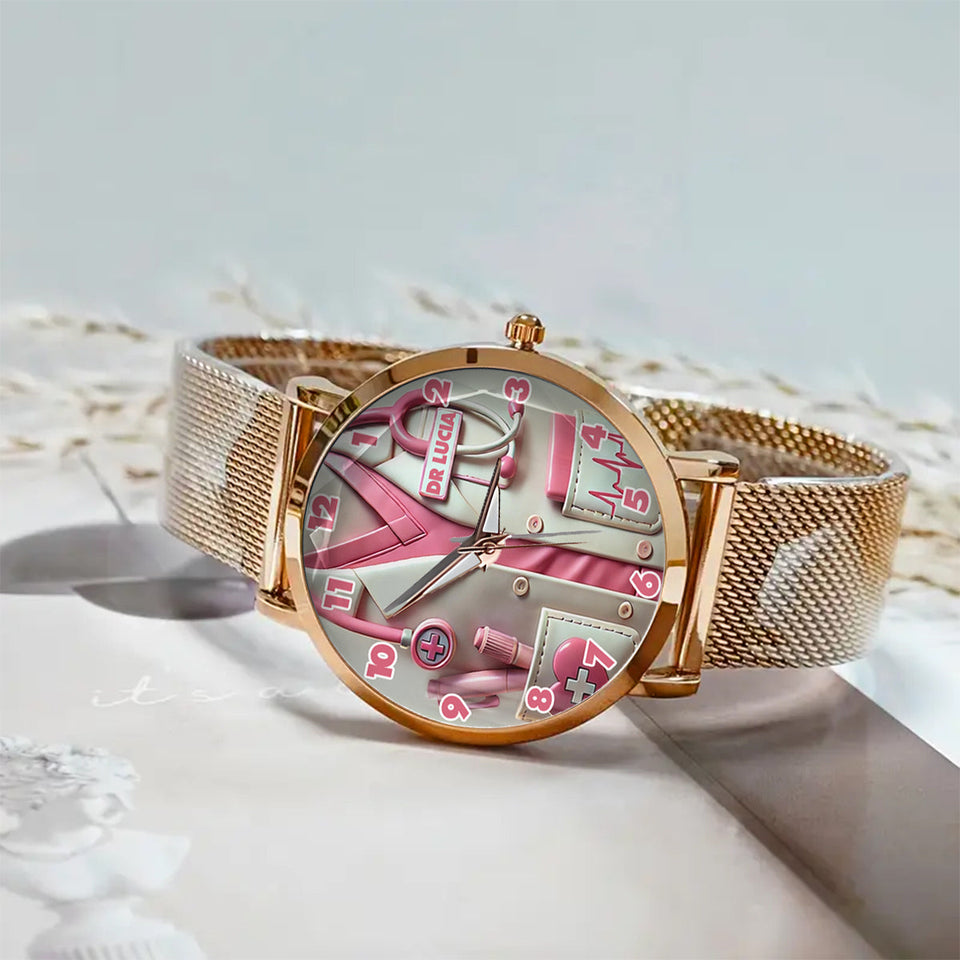 Nurse Life - Personalized Nurse Women Hand Watch