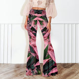 Stoner Chick - Personalized Weed Flare Leggings