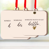 Pregnant Announcement - Personalized Pregnancy Flip Ornament