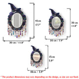 Magical Room Decor - Personalized Witch Wall Hanging Mirror