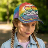 Love Is Love - Personalized LGBT Support Classic Cap