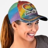 Love Is Love - Personalized LGBT Support Classic Cap