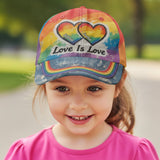 Love Is Love - Personalized LGBT Support Classic Cap