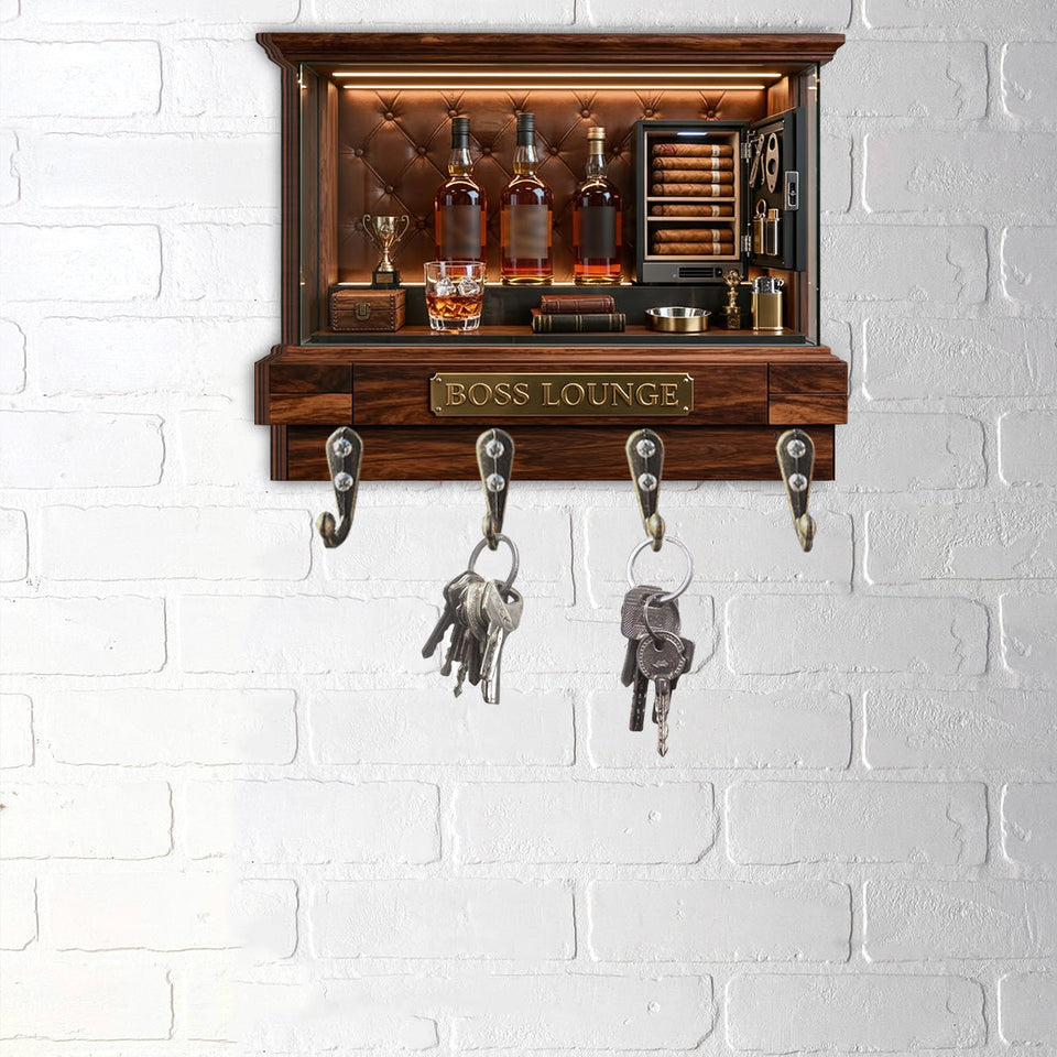 Cigar Display Cabinet - Personalized Luxury Custom Shaped Hanging Rack
